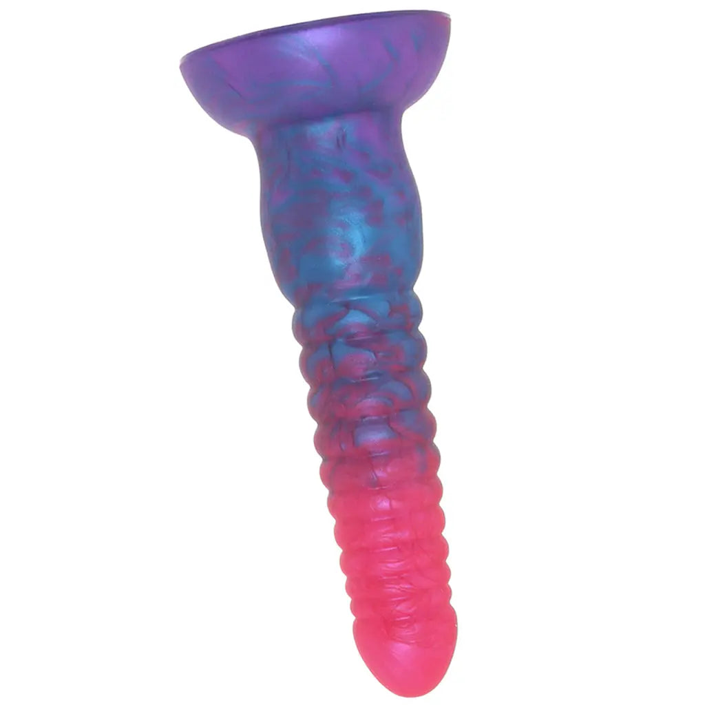 Colours Stacked 6 Inch Dildo in Pink/Blue ns novelties upside down
