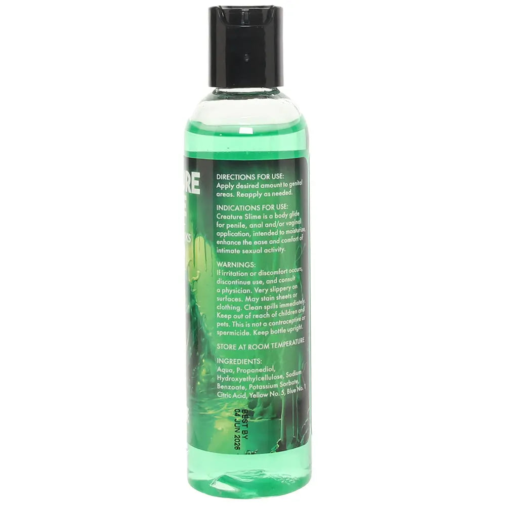 Creature Slime Water-Based Green Slime Lube in 4oz/118ml Calgary Same-Day Delivery Creature Cocks back view