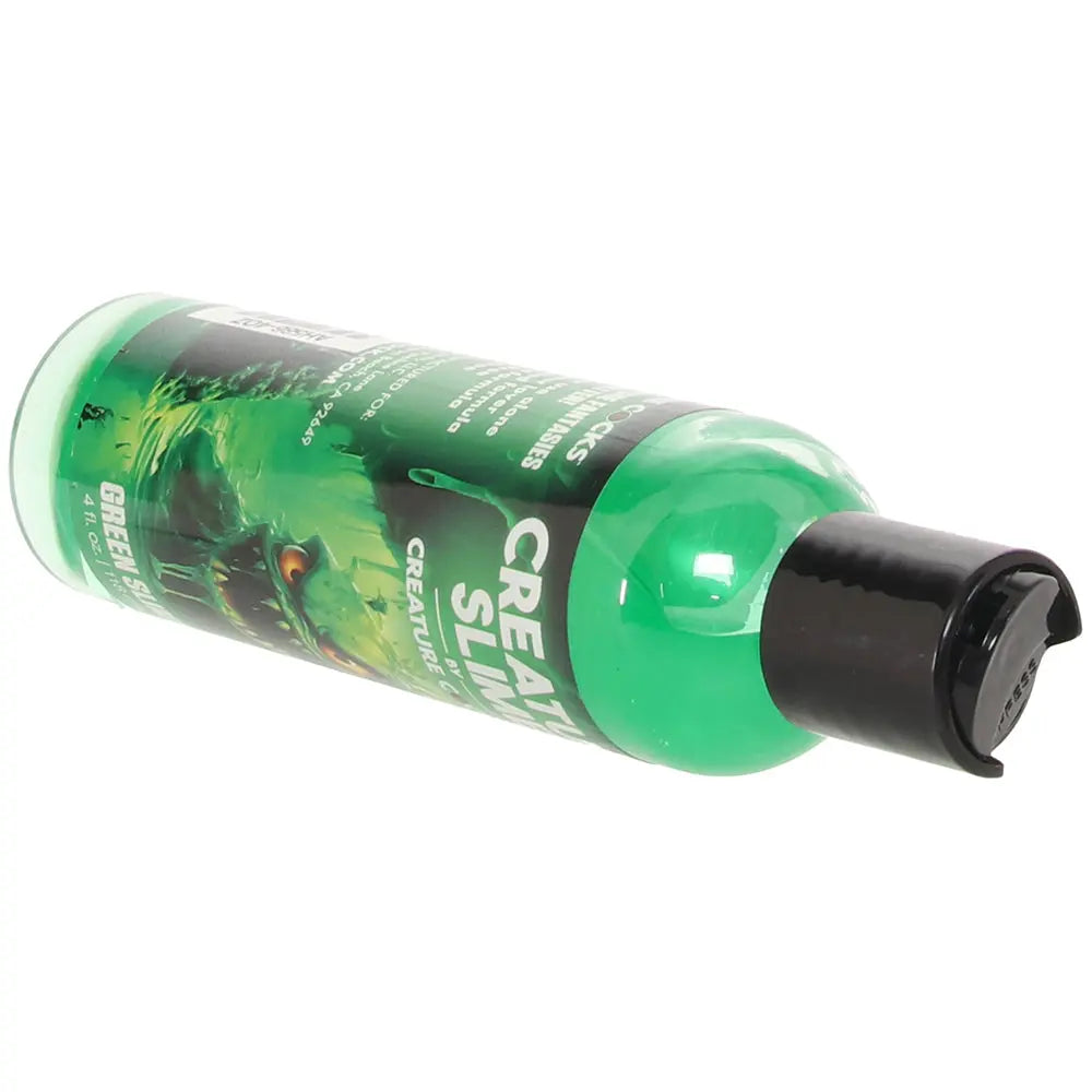 Creature Slime Water-Based Green Slime Lube in 4oz/118ml Calgary Same-Day Delivery Creature Cocks close up 1