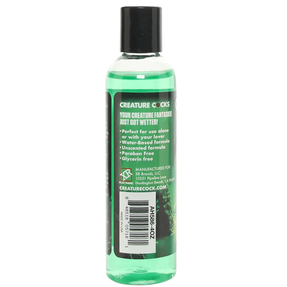 Creature Slime Water-Based Green Slime Lube in 4oz/118ml Calgary Same-Day Delivery Creature Cocks other view
