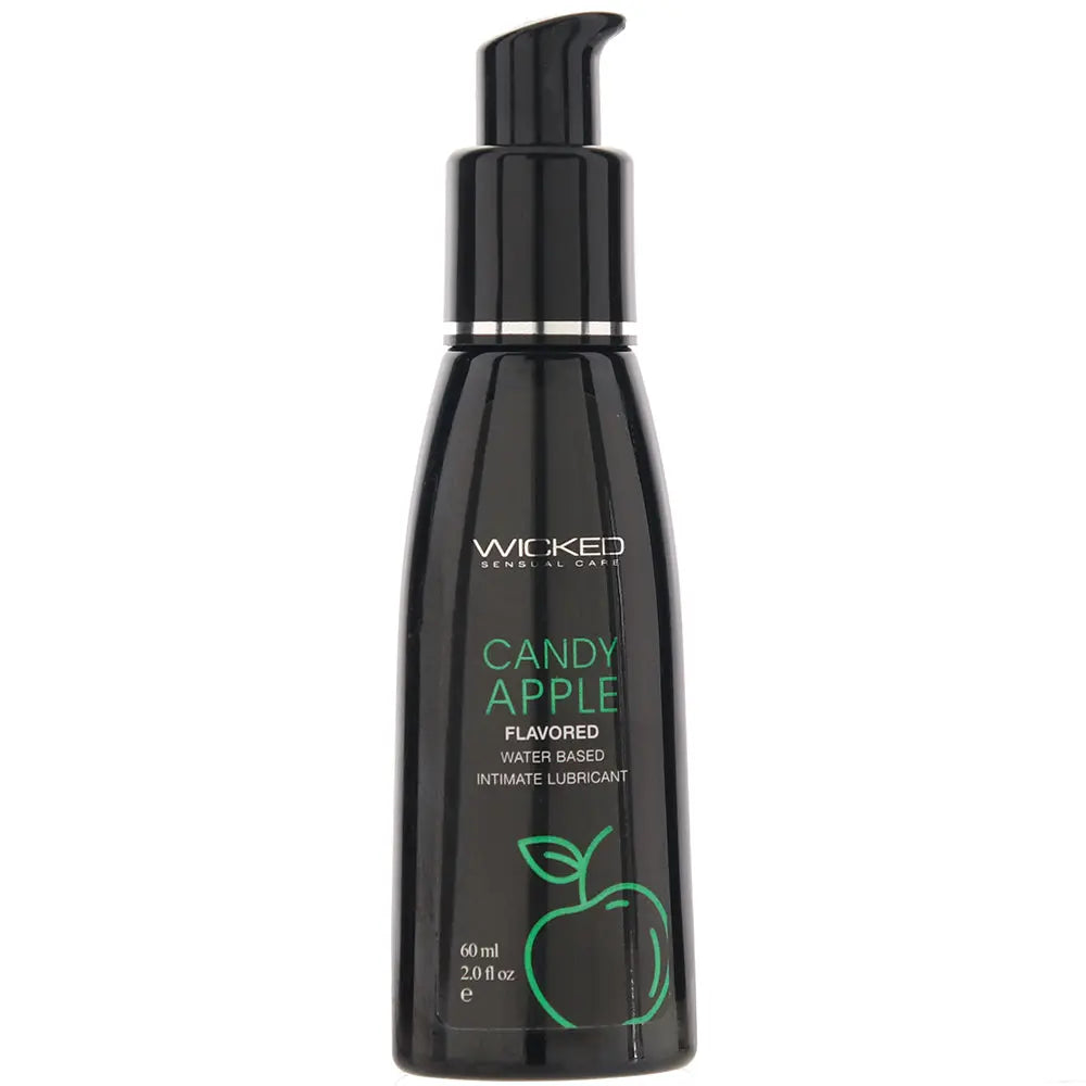 Aqua Flavored Lube 2oz/60ml in Candy Apple Calgary Same-Day Delivery Wicked Sensual Care