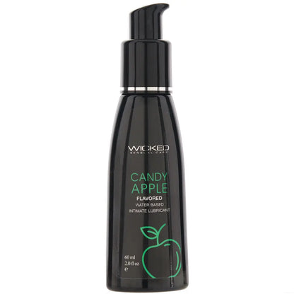 Aqua Flavored Lube 2oz/60ml in Candy Apple Calgary Same-Day Delivery Wicked Sensual Care