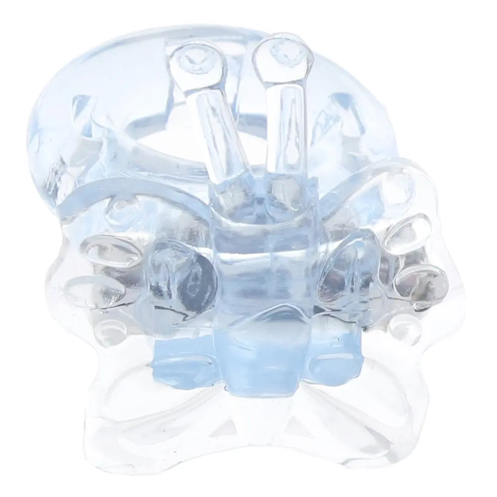 Basic Essentials Butterfly Enhancer Ring Vibe clode up Sex Toys Calgary with Same-Day Delivery