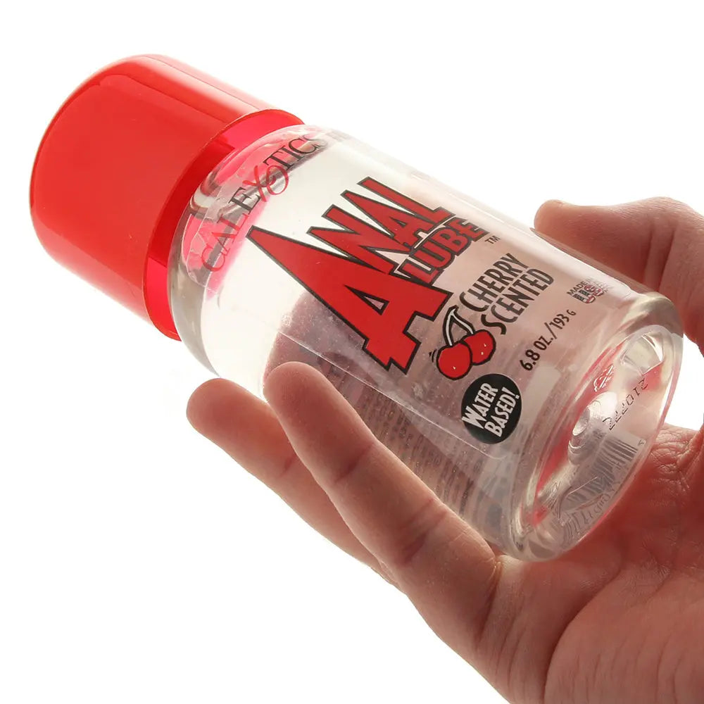 Cherry Scented Anal Lube in 6oz CalExotics on hand