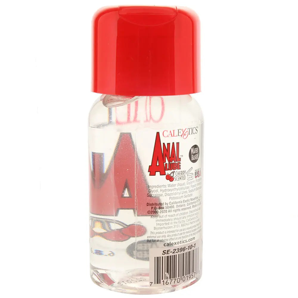 Cherry Scented Anal Lube in 6oz CalExotics other view