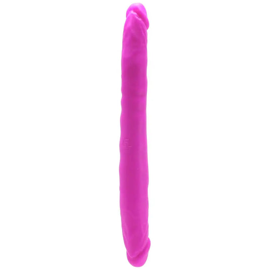 Colours Double Pleasure 12 Inch Dildo in Purple ns novelties