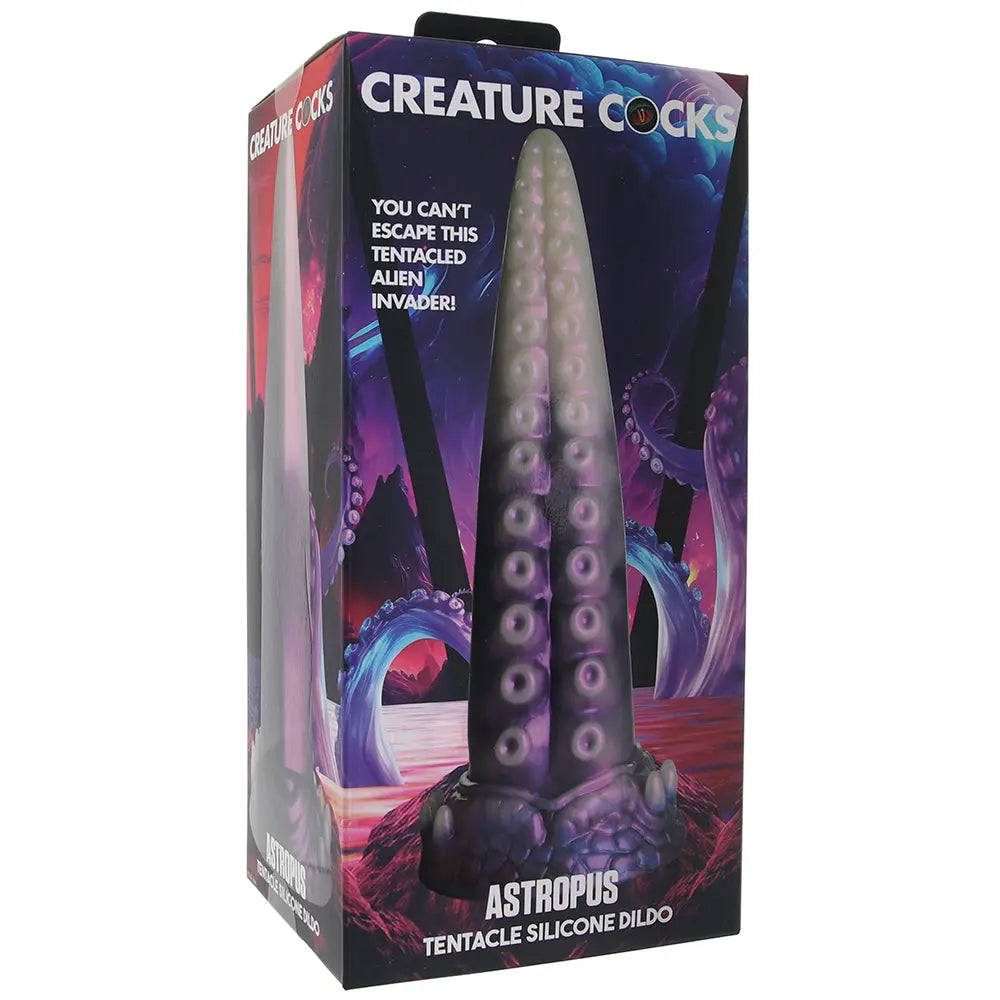Creature Cocks Astropus Tentacle Dildo XR Brands in box