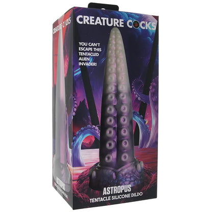 Creature Cocks Astropus Tentacle Dildo XR Brands in box