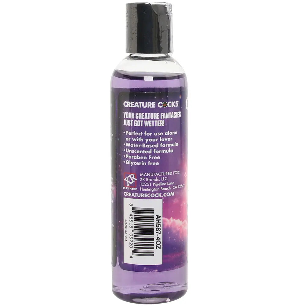 Creature Slime Water-Based Purple Slime Lube in 4oz/118ml Calgary Same-Day Delivery Creature Cocks barcode