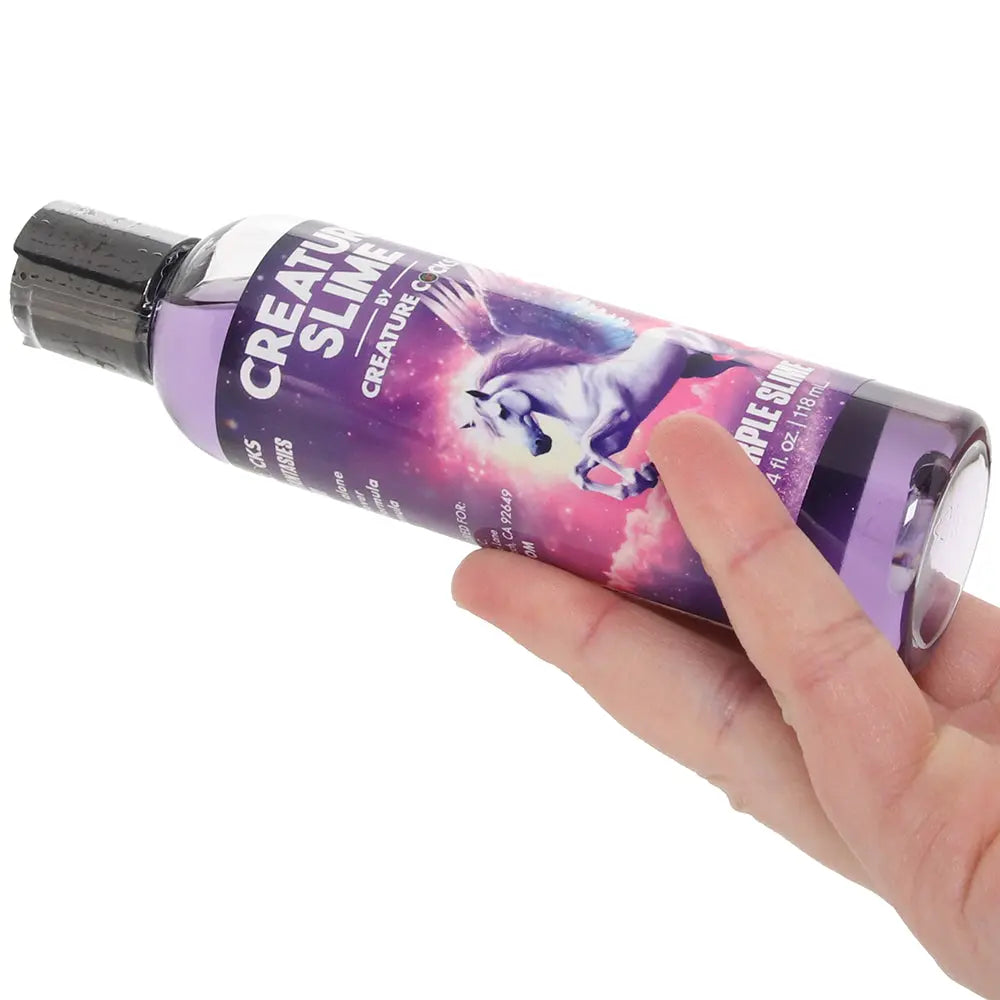 Creature Slime Water-Based Purple Slime Lube in 4oz/118ml Calgary Same-Day Delivery Creature Cocks on hand
