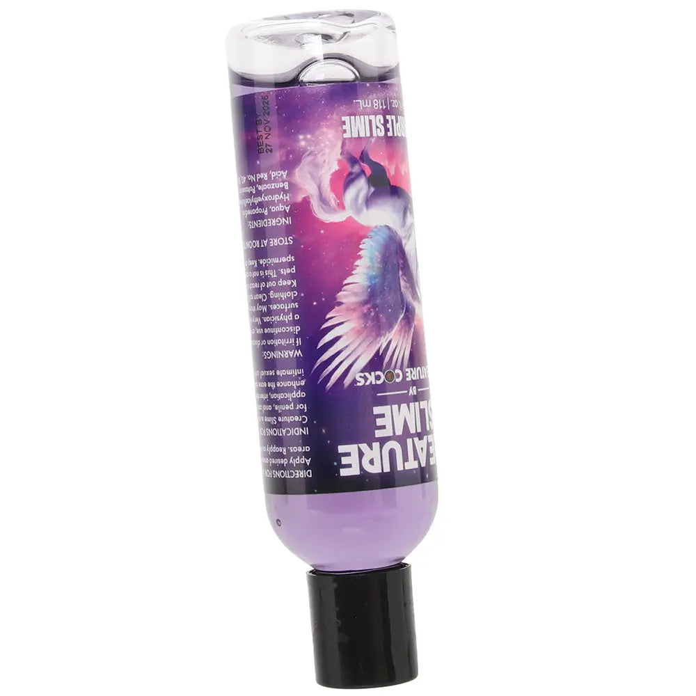 Creature Slime Water-Based Purple Slime Lube in 4oz/118ml Calgary Same-Day Delivery Creature Cocks upside down