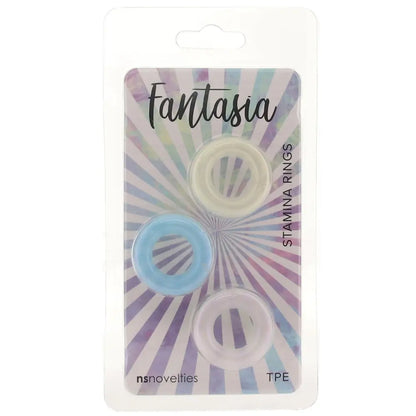Fantasia Multicolour Stamina Rings Calgary Same-Day Delivery ns novelties pack