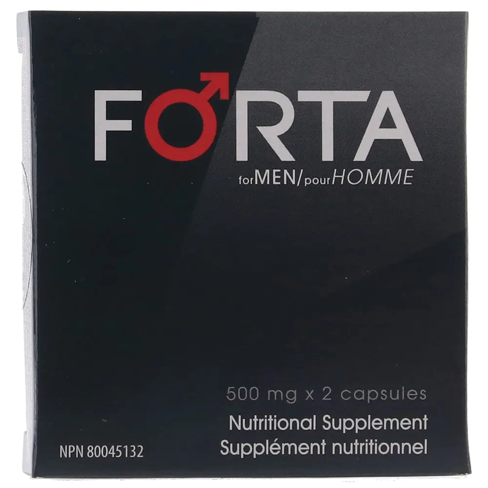 Forta for Men Enhancing Supplement 2 Pack Calgary Same-Day Delivery Forta