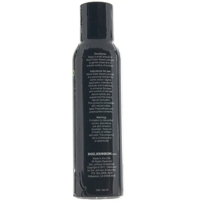 Mood Lube 4oz/113g in Water Based Doc Johnson back view