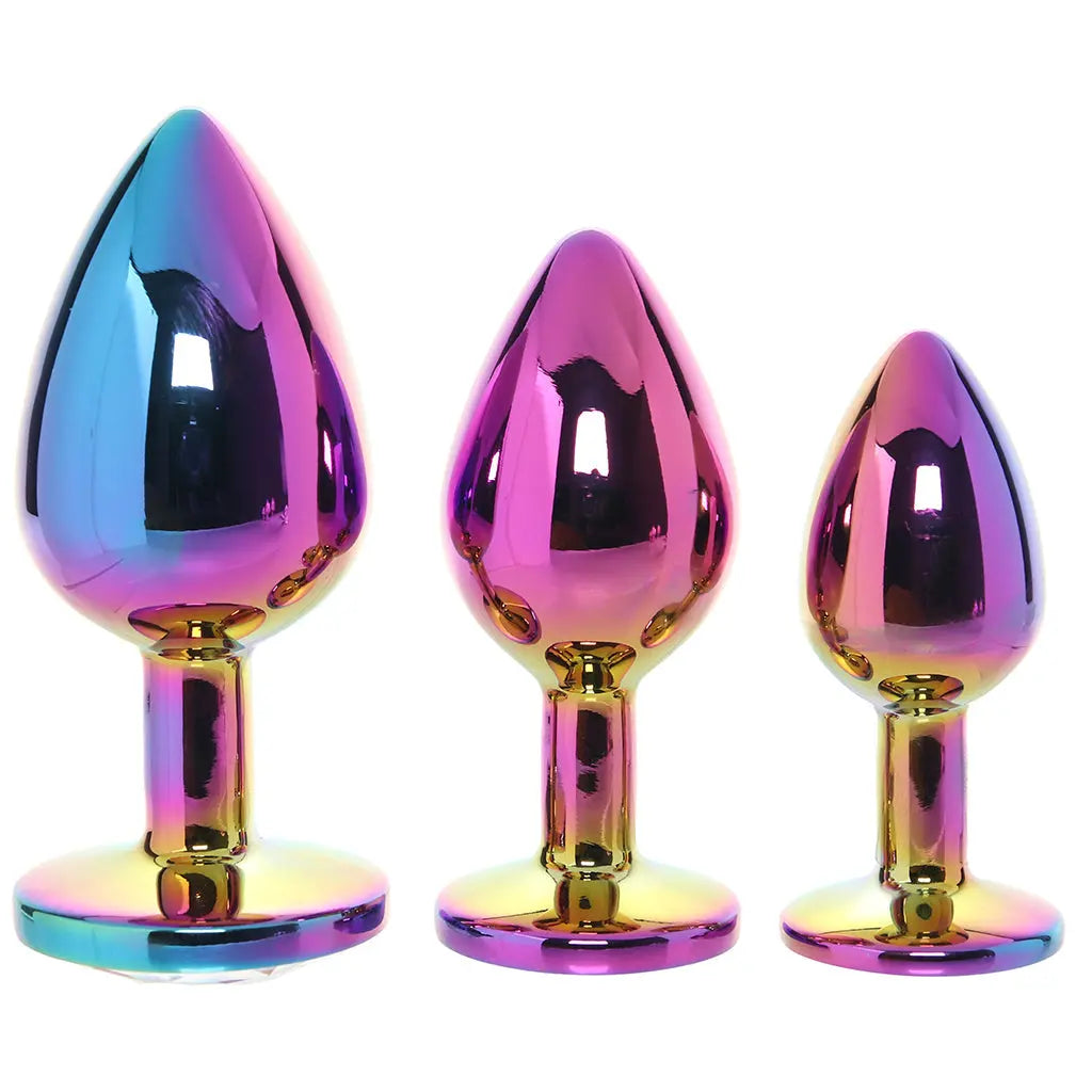 Ouch! Venice Collection Metal Anal Plug Set Ouch!
