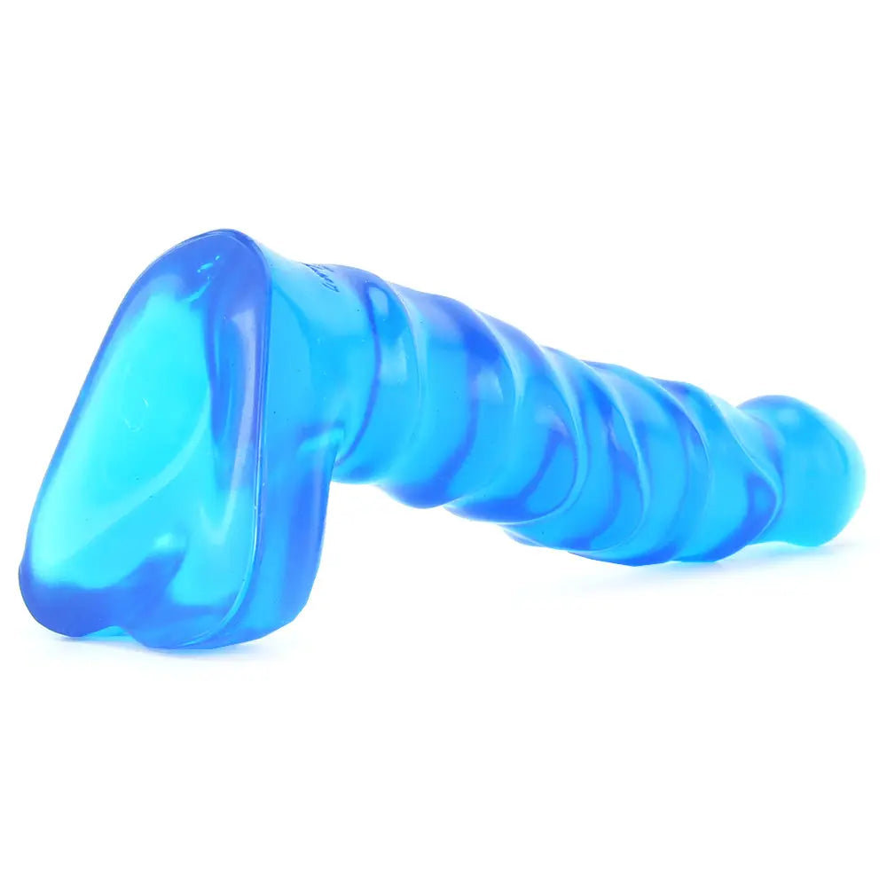 Raging Hard-Ons Slimline 5.5 Inch Ballsy in Blue back view Sex Toys Calgary Same-Day Delivery Doc Johnson