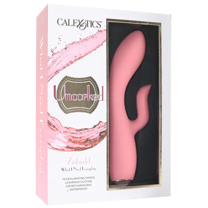 Uncorked Zinfandel Rechargeable Rabbit Vibe CalExotics in box