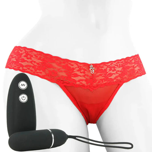 Wireless Remote Vibrating Red Panties /M - S/M Calgary Same Day Delivery