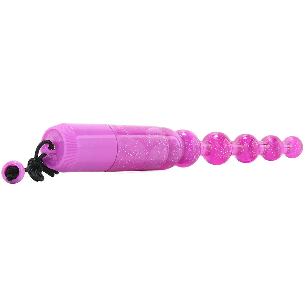 Waterproof Vibrating Pleasure Beads in Purple Calgary Same-Day Delivery CalExotics