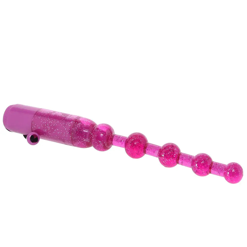 Waterproof Vibrating Pleasure Beads in Purple Calgary Same-Day Delivery CalExotics