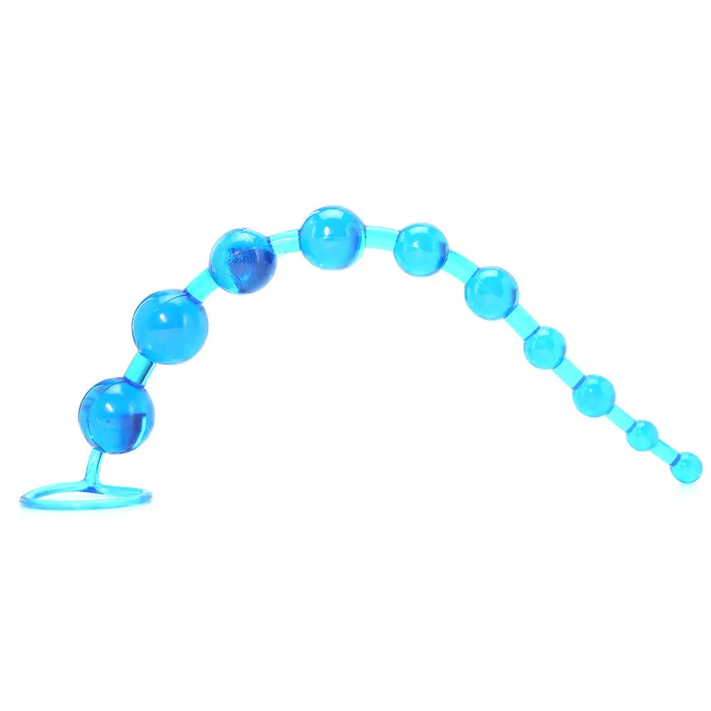 X-10 Anal Beads in Blue Calgary Same-Day Delivery CalExotics