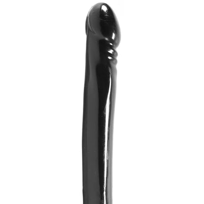 Smooth Double Header 18 Inch Dildo in Black Calgary