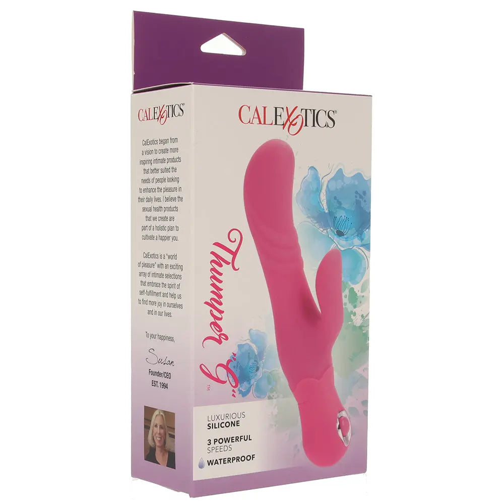 Posh Silicone Thumper G Vibe in Pink Calgary Same Day Delivery