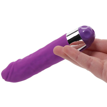 on hand Shane's World Silicone Buddy Vibe in Purple | Sex Toys Calgary Same-Day Delivery CalExotics