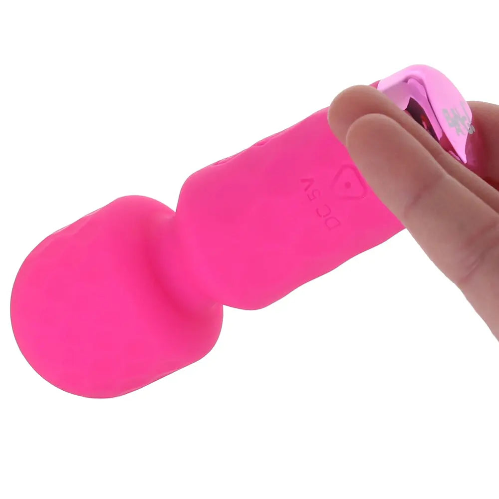 sex toy body wand sex wand in hand Bang! Mini Silicone Wand in Pink Sex Toys Calgary SameDay Delivery 