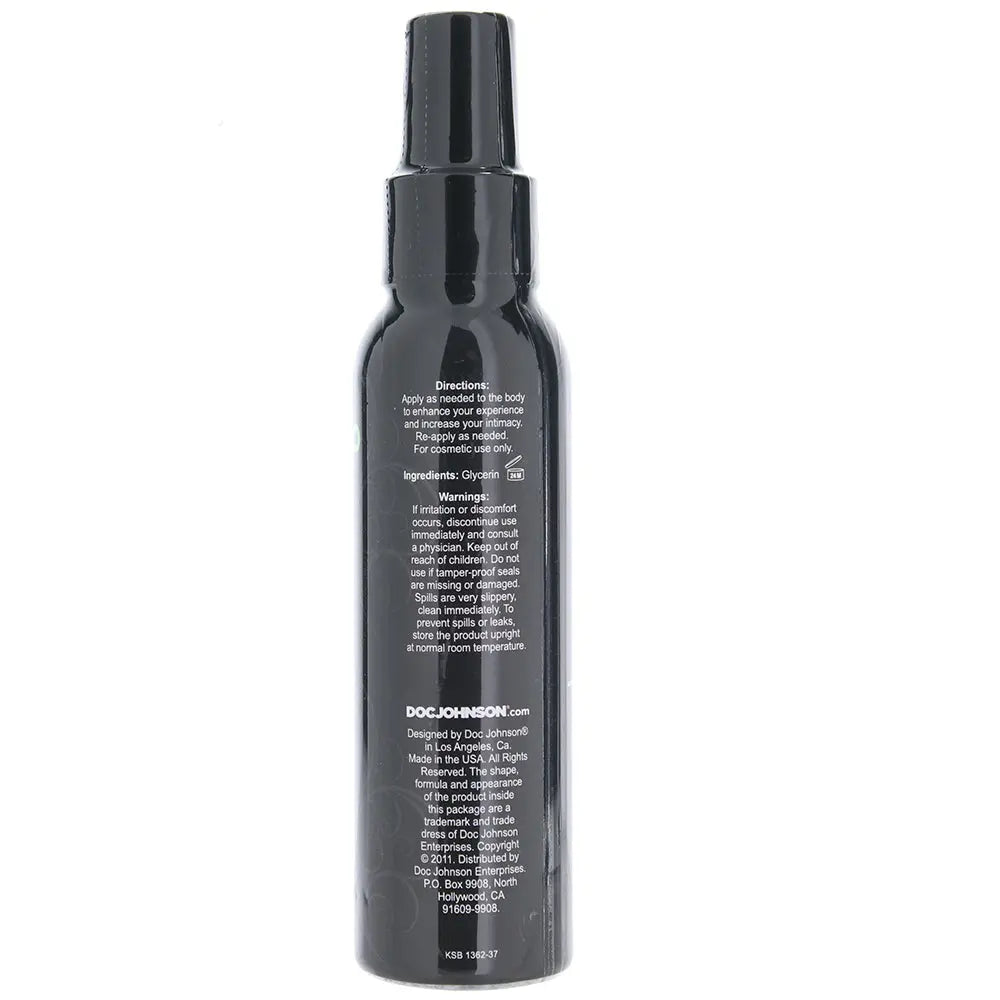 sex toy lube Mood Lube 4oz in Warming back view Sex Toys in Calgary with Same-Day Delivery