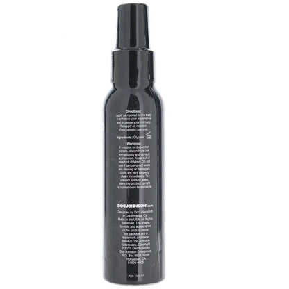 sex toy lube Mood Lube 4oz in Warming back view Sex Toys in Calgary with Same-Day Delivery